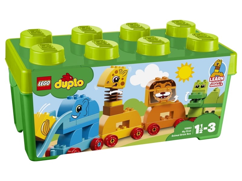 LEGO DUPLO 10863 Pociąg ze zwierzątkami
