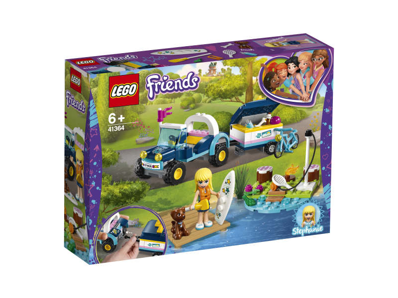 LEGO Friends 41364 Łazik z przyczepką Stephanie