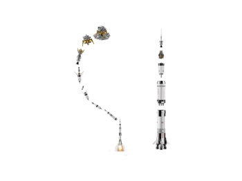 LEGO Ideas 21309 Rakieta NASA Apollo Saturn V