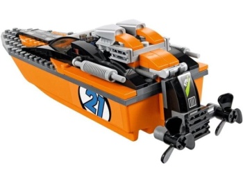 LEGO City 60085 Terenówka z motorówką