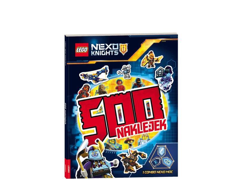 LEGO Nexo Knights LBS801 500 naklejek