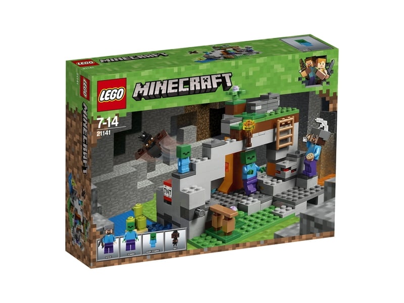LEGO Minecraft 21141  Jaskinia zombie