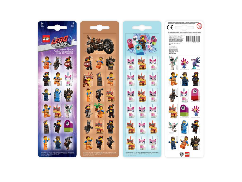 LEGO MOVIE 2 52313 Zestaw naklejek (4 ark.) 