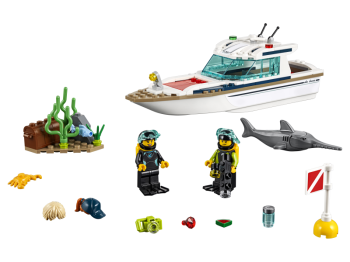  LEGO City 60221 Jacht