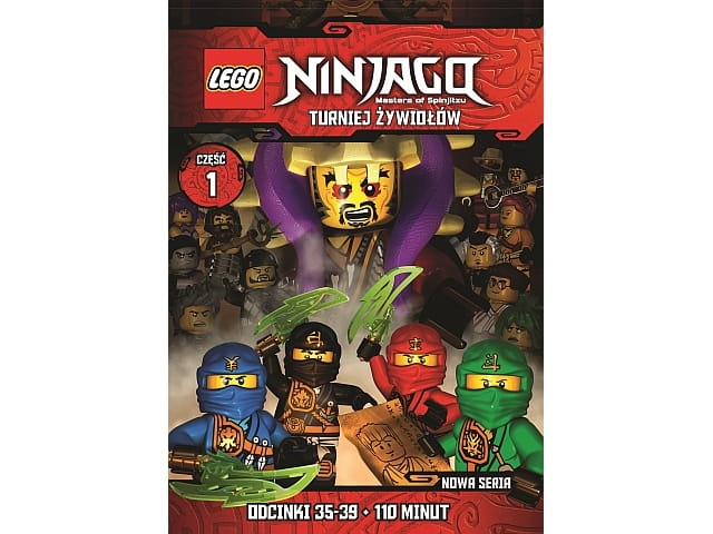 LEGO Ninjago GDLS61036 Turniej żywiołów, Część 1 (odcinki 35-39)