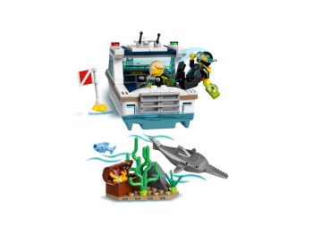  LEGO City 60221 Jacht