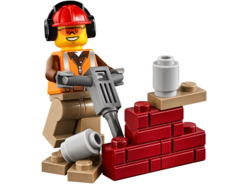 LEGO City 60152 Zamiatacz ulic i koparka 