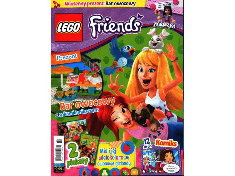 LEGO Friends 407194 magazyn nr 3/2017 + Bar owocowy