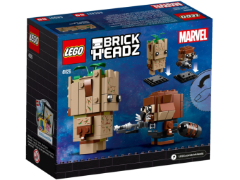  LEGO BrickHeadz 41626 Groot i Rocket