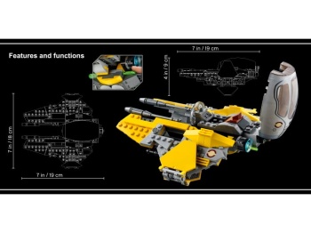 LEGO Star Wars 75281 Jedi Interceptor Anakina