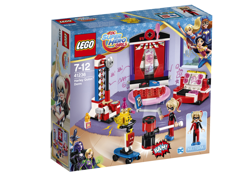 LEGO DC Super Hero Girls 41236 Sypialnia Harley Quinn