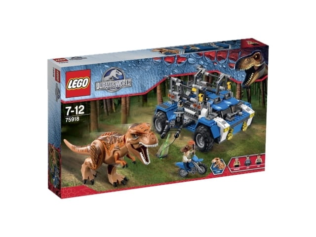 LEGO Park Jurajski 75918 Tropiciel tyranozaura