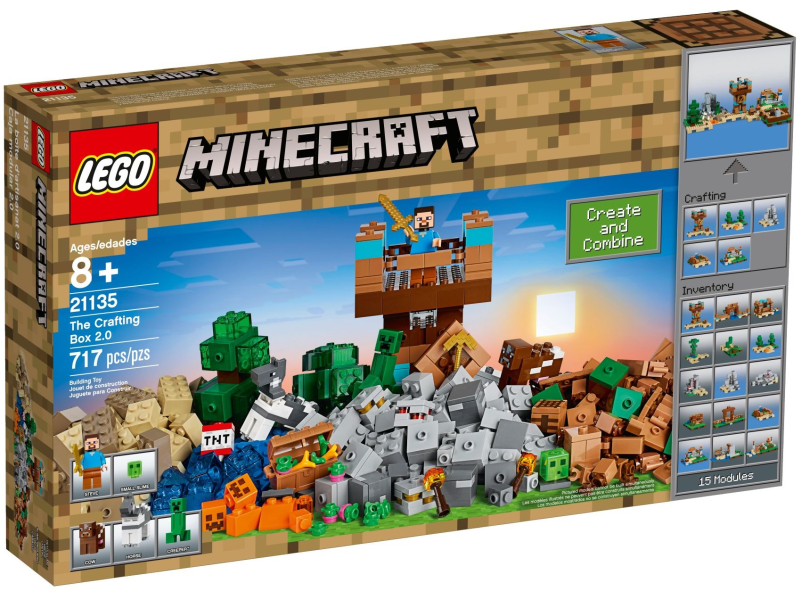LEGO Minecraft 21135 Kreatywny warsztat 2.0