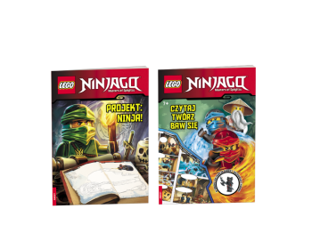 LEGO Ninjago ZTIN6702 Zestaw książek z klockami