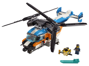LEGO Creator 31096 Śmigłowiec dwuwirnikowy
