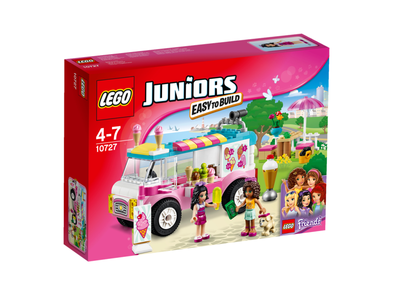 LEGO Juniors 10727 Furgonetka z lodami Emmy