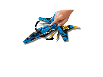 LEGO Ninjago 70668 Burzowy myśliwiec Jaya