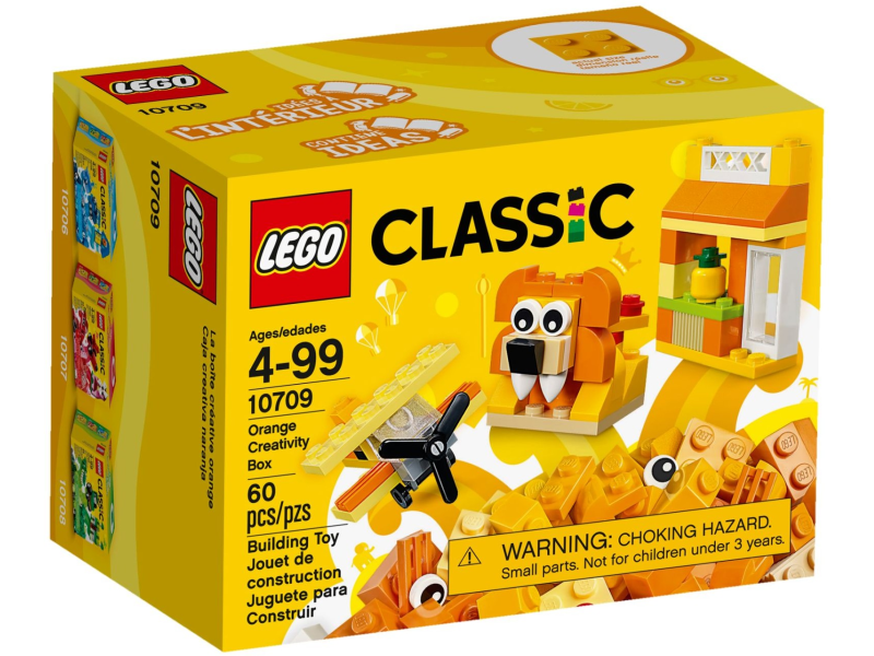 LEGO Classic 10709 Pomarańczowy zestaw kreatywny