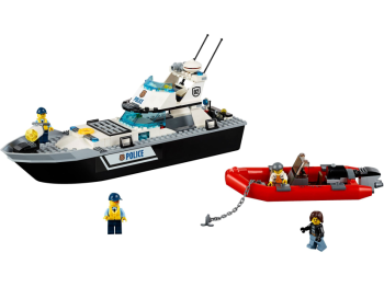 LEGO City 60129 Policyjna łódź patrolowa