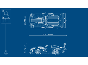 LEGO Technic 42093 Chevrolet Corvette ZR1