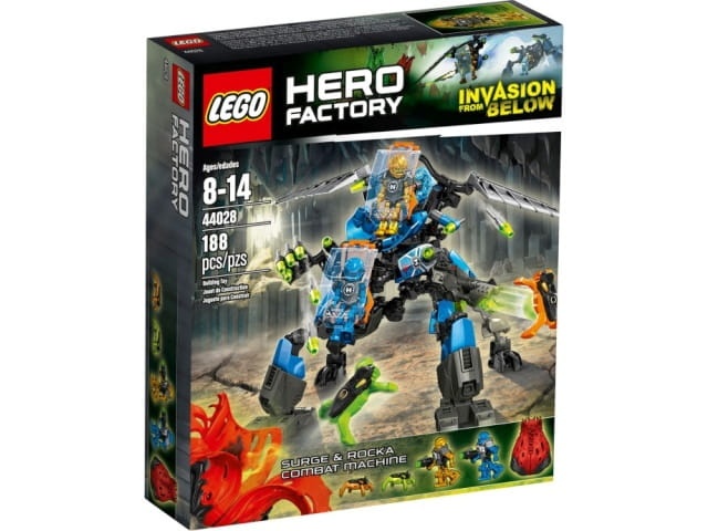 LEGO Hero Factory 44028 Maszyna bojowa SURGA i ROCKA