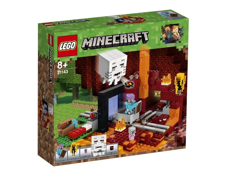 LEGO 21143 Minecraft Portal do Netheru