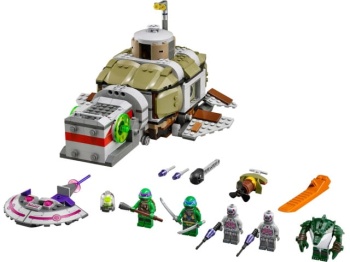 LEGO TURTLES 79121 Pościg łodzią podwodną żółwi