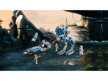 LEGO Star Wars 75280 Żołnierze-klony z 501. legionu