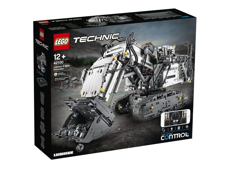  LEGO Technic 42100 Koparka Liebherr R 9800
