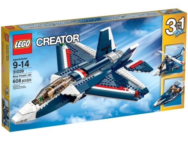 LEGO Creator 31039 Błękitny odrzutowiec