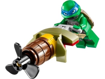 LEGO TURTLES 79121 Pościg łodzią podwodną żółwi