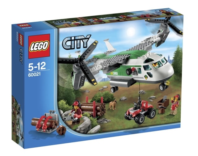 LEGO CITY 60021 Wirolot towarowy