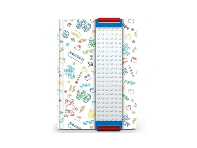  LEGO Classic 51525 Notatnik biały z płytką LEGO