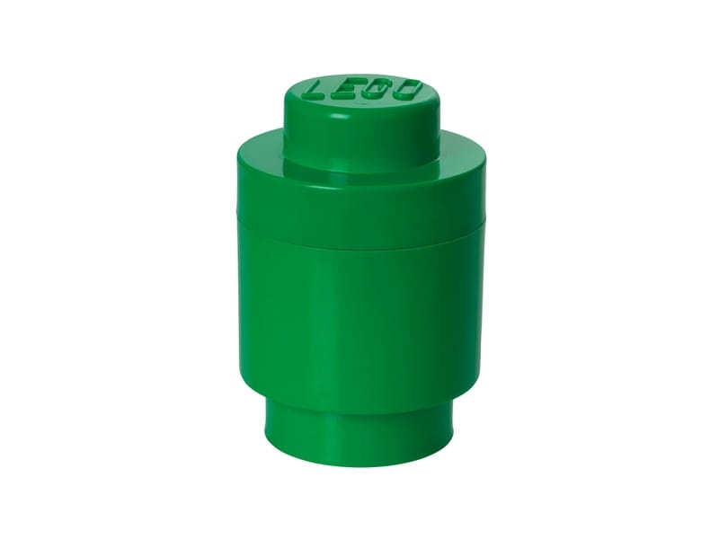 LEGO 40301734 Pojemnik na klocki okrągły 1x1 zielony