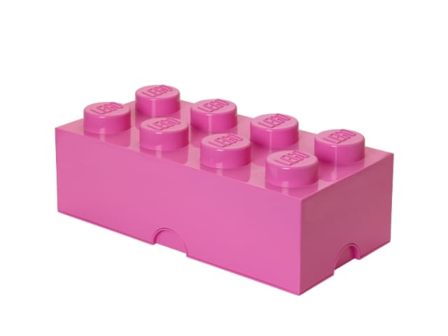 LEGO Friends 40041744 Pojemnik na klocki 4x2 różowy