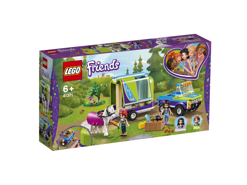  LEGO Friends 41371 Przyczepa dla konia Mii
