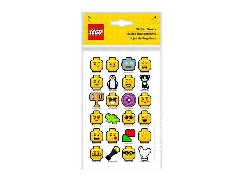  LEGO Iconic 51163 Zestaw naklejek (4 ark./96 nakl.)