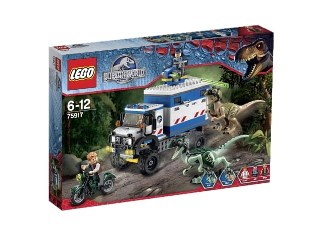 LEGO Park Jurajski 75917 Szaleństwo raptora