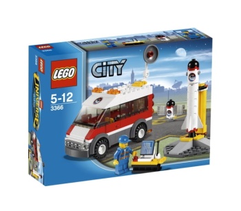 LEGO CITY 3366 Wyrzutnia satelitów