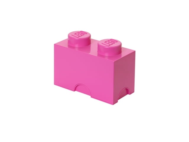 LEGO Friends 40021741 Pojemnik na klocki 2x1 różowy