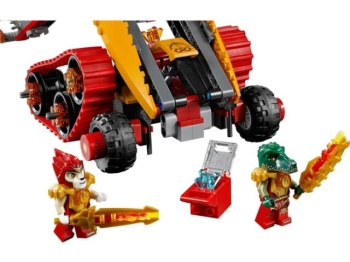 LEGO Chima 70144 Ognisty pojazd Lavala