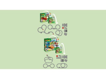  LEGO DUPLO 10882 Tory kolejowe
