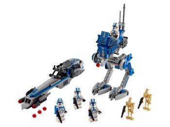 LEGO Star Wars 75280 Żołnierze-klony z 501. legionu