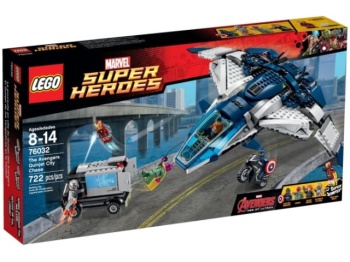 LEGO SuperHeroes 76032 Pościg Avengersów w Quinjecie