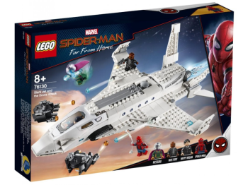 LEGO Super Heroes 76130 Odrzutowiec Starka i atak dronów