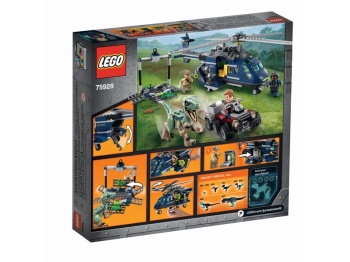 LEGO Jurassic World 75928 Pościg niebieskim helikopterem
