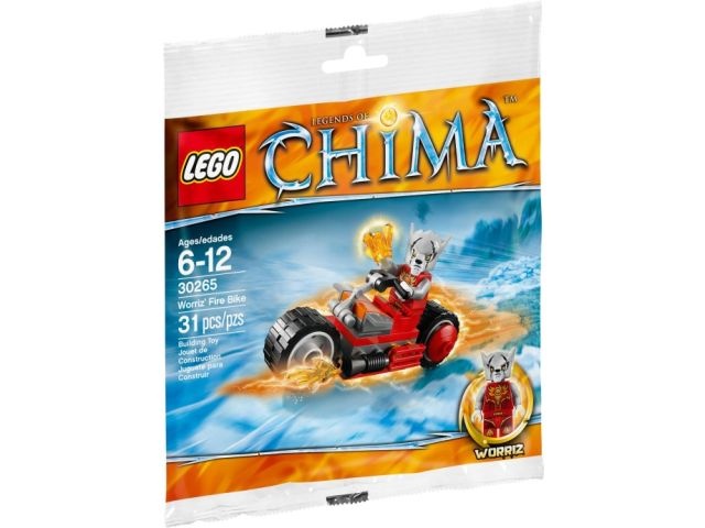 LEGO Chima 30265 Ognisty motocykl Worriza
