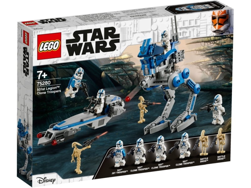 LEGO Star Wars 75280 Żołnierze-klony z 501. legionu