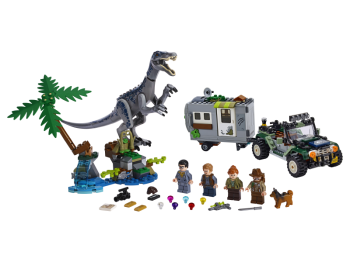  LEGO Jurassic World 75935 Starcie z barionyksem: poszukiwanie skarbów