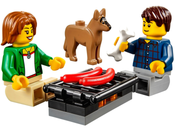 LEGO City 60117 Van z przyczepą kampingową
